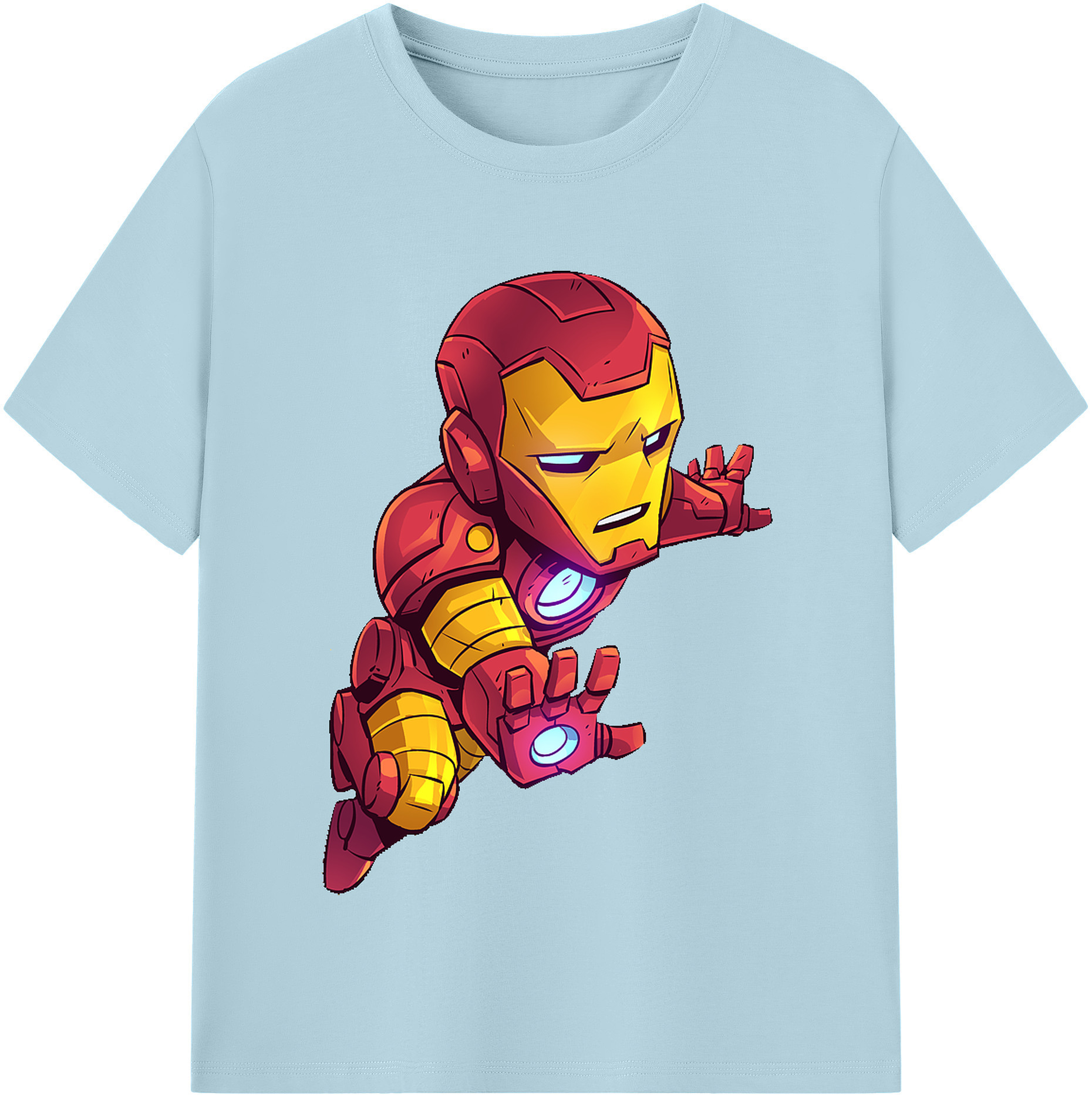 （画像用） アベンジャーズ The Avengers 綿100％半袖Tシャツ（フロントプリント）